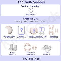 Encounter on the Street Series 1/8 Action Figure BJD Blind Box【Shipped in Nov. 2026/Jan. 2027】