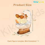 Emmmkun Toilet Magnetic Refrigerator Magnet Series Blind Box
