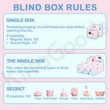 Bath Collection Cute Beans Squishy Blind Box【Shipped in Sept. /Oct. 2026】