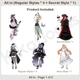 Rose Agency Series Special 1/6 Action Figure BJD Blind Box【Shipped in Sept. /Oct. 2026】