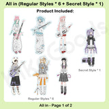 Fuwafuwa Band Series Special 1/6 Action Figure BJD Blind Box【Shipped in Nov./Dec. 2026】
