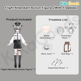 Boxed Furry Series Flight Attendant 1/8 BJD Limited Action Figure【Shipped in Nov./Dec. 2026】