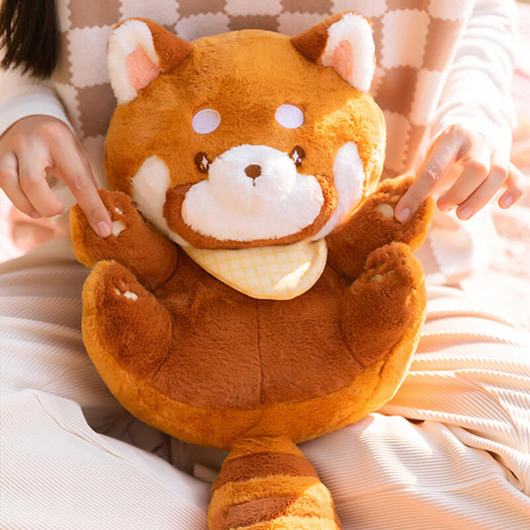 Red Panda Plush Hugging Toy - KIKAGoods