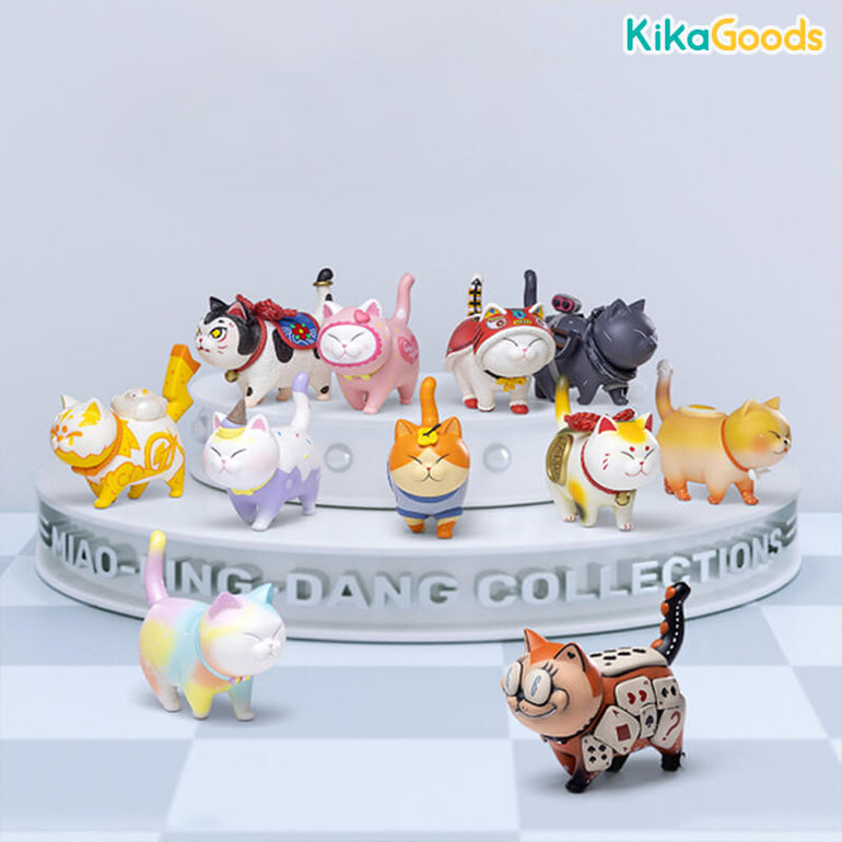 Cat Bell Miao-Ling-Dang Collection Series Blind Box - KIKAGoods