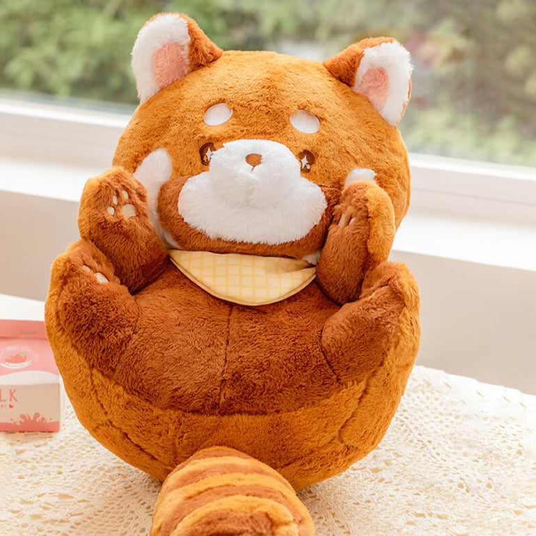 Red Panda Plush Hugging Toy - KIKAGoods