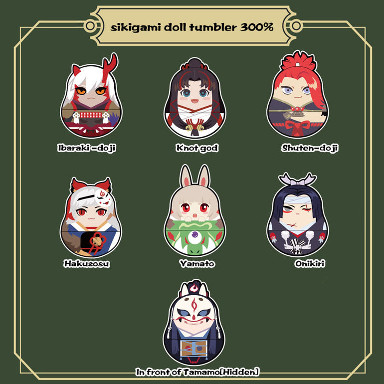 Onmyoji Tumbler Dolls 300% Blind Box - KIKAGoods