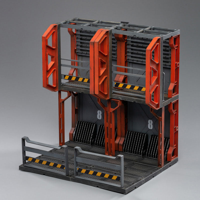 Battle for the Stars Mecha Depot Staging Area 1/18 Scale Diorama - KIKAGoods