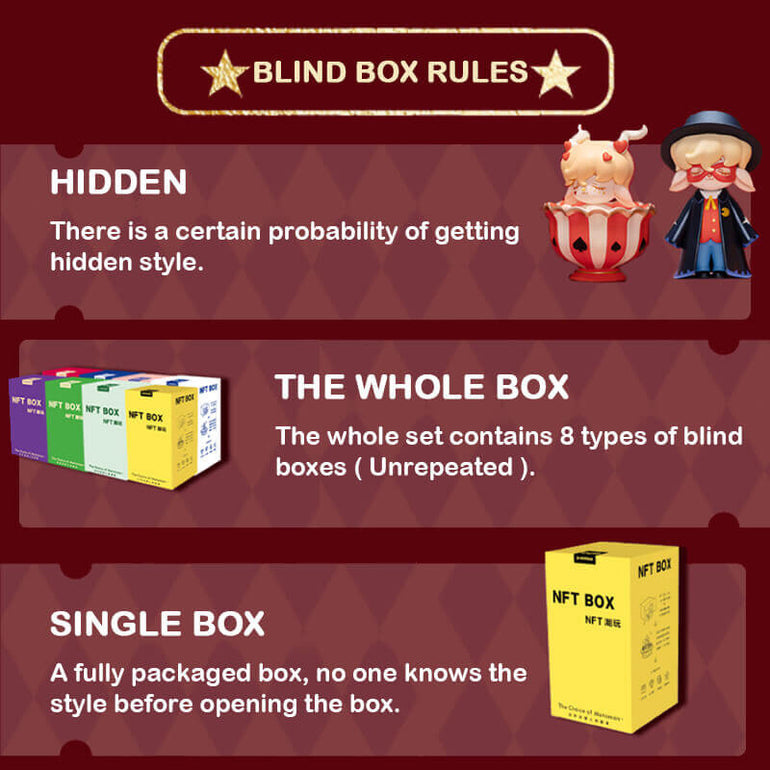 Nighty Night Dream Fantastic Circus NFT Blind Box - KIKAGoods