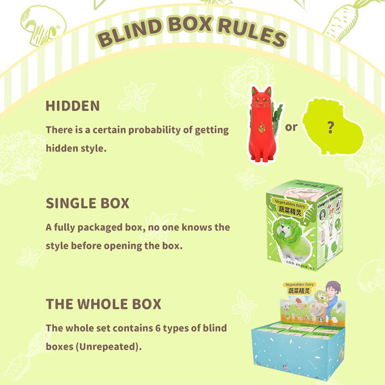 Vegetables Fairy Season 1 Blind Box - KIKAGoods