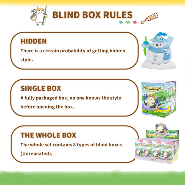 Shimaenaga Sayuri Blind Box - KIKAGoods