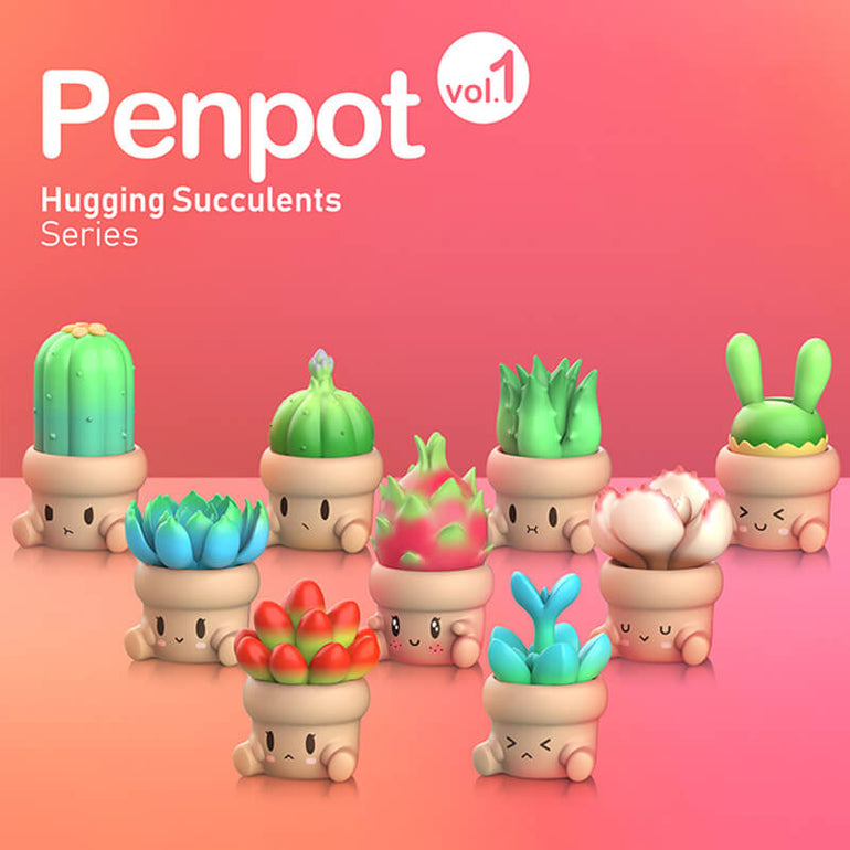 Penpot Hugging Succulents Series 1 Blind Box - KIKAGoods