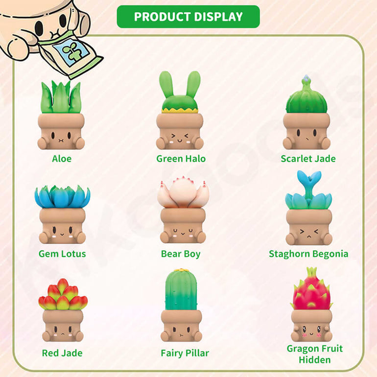 Penpot Hugging Succulents Series 1 Blind Box - KIKAGoods