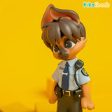 Pure Natural Uniform Puppy Series 1 Police Puppy Figure