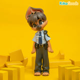 Pure Natural Uniform Puppy Series 1 Police Puppy Figure