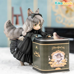 Tea Time Cats Tea Canister Figure