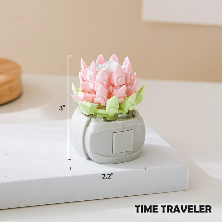 DIY Succulent Potted Building Block Toy - KIKAGoods