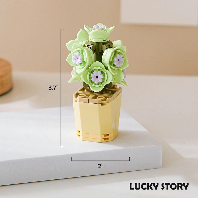 DIY Succulent Potted Building Block Toy - KIKAGoods