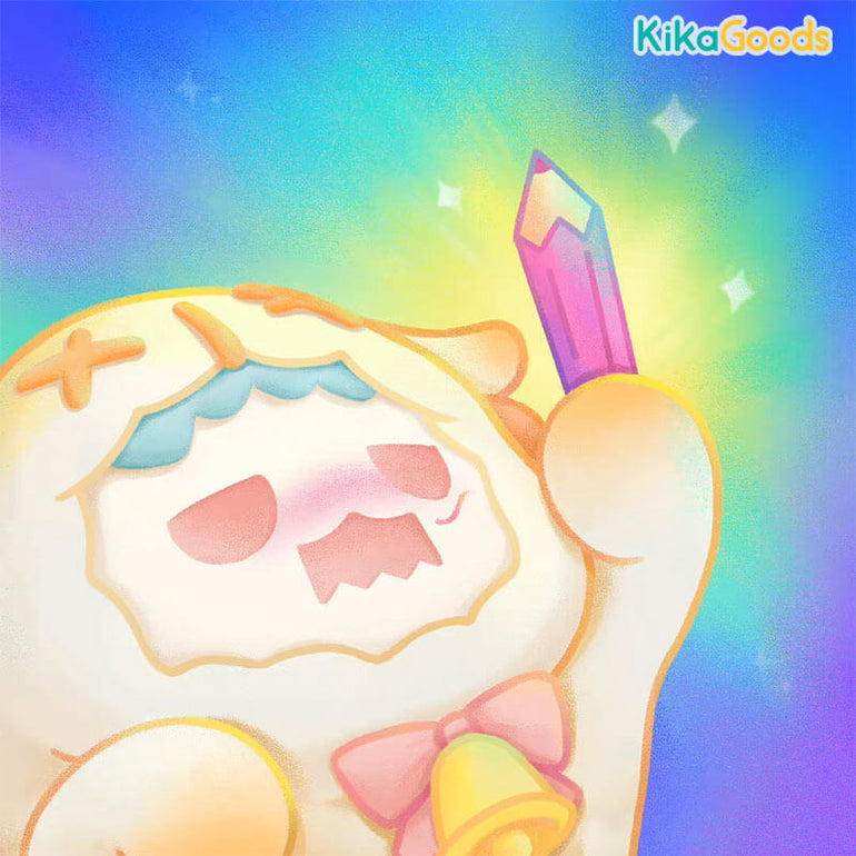 ShinWoo Baby Ghost Bear Postcard - KIKAGoods