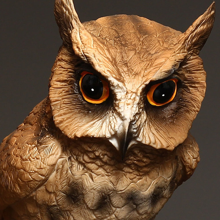 Protected Wild Birds Owls Animal Figure - KIKAGoods