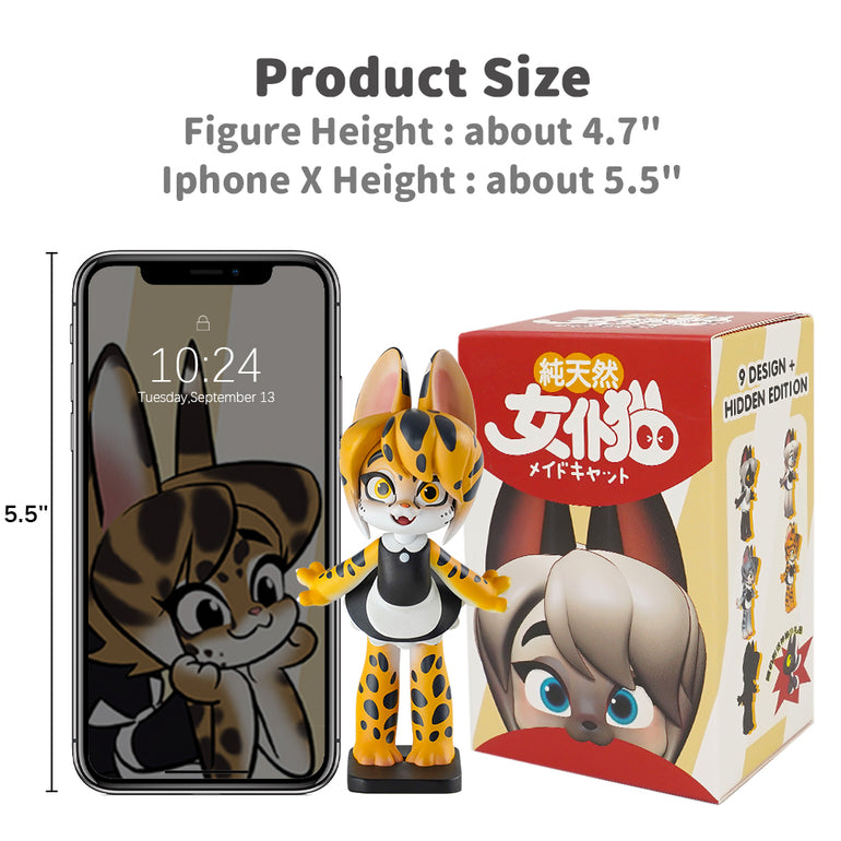Pure Natural Maid Cat Blind Box - KIKAGoods
